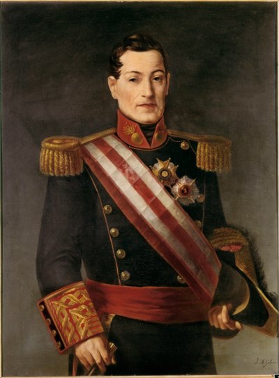 Portrait of Ildefonso Diez de Rivera, Count of Almodovar by José María Galván y Candela