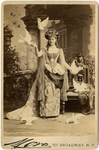 Alva Vanderbilt, in costume for her 1883 ball by José Maria Mora