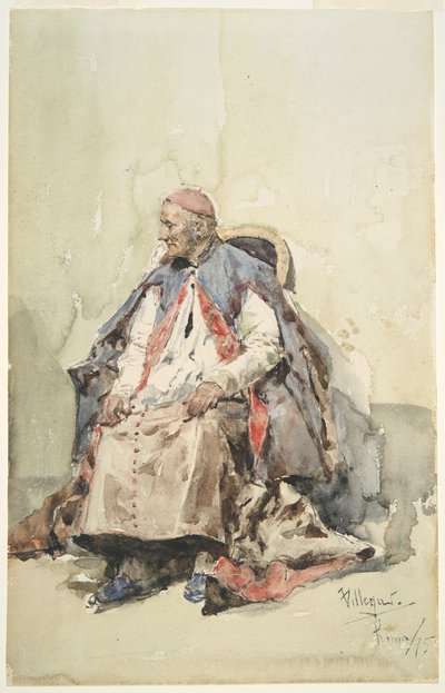 Portrait of a Cardinal by José Villegas Cordero