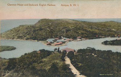 Clarence House and Dockyard, English Harbour. Antigua, B.W.I., early 20th century by Jose Anjo