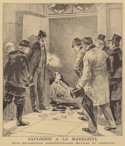 Explosion at La Madeleine by Jose Belon