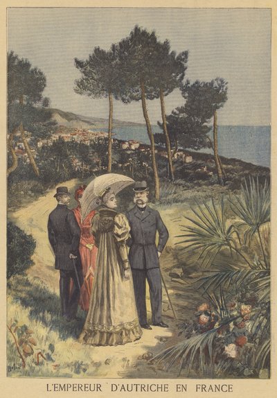 The Emperor of Austria in France by Jose Belon