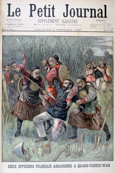 Two French Officers Murdered by the Quang-tcheou-wan by Jose Belon