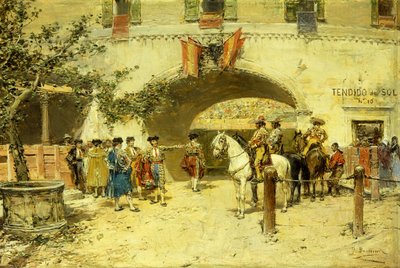 Entering the Arena by Jose Benlliure y Gil