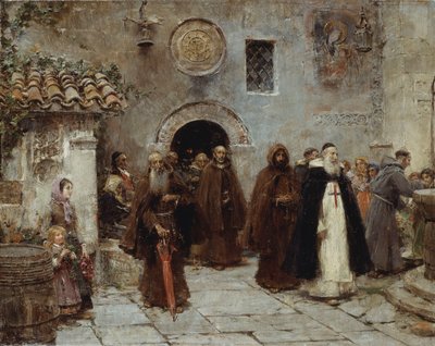 The Procession by Jose Benlliure y Gil