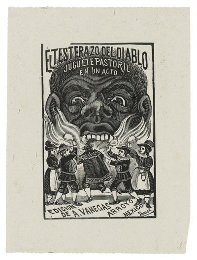 El Testarazo del Diablo, c.1900, printed 1942 by José Guadalupe Posada