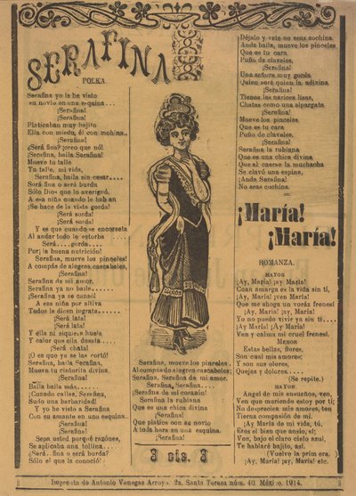 Serafina by José Guadalupe Posada