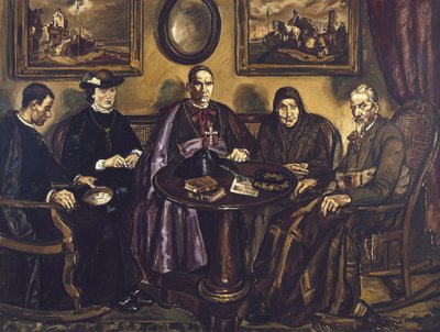 The Visit of the Bishop by Jose Gutierrez Solana