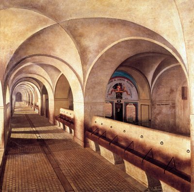 The Stables of the Castle of San Fernando de Figuieres, Siege by the French in 1809 by Jose Lafita y Blanco