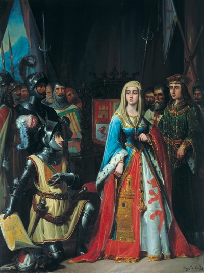 The Surrender of the City of Granada on 02/01/1492 by Jose Maria Rodriguez de Losada