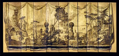 Vision Mediterranea, eleven-leaf screen, c.1925 by Jose Maria Sert y Badia