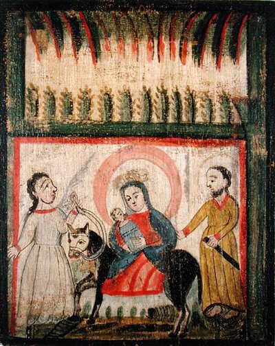The Flight into Egypt by Jose Rafael Aragon