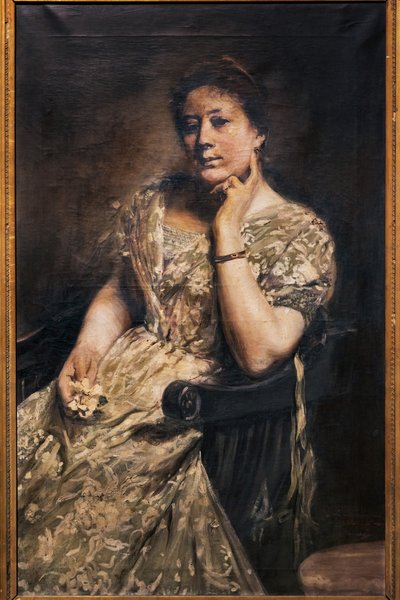 Portrait of a Lady by Jose Villegas Cordero
