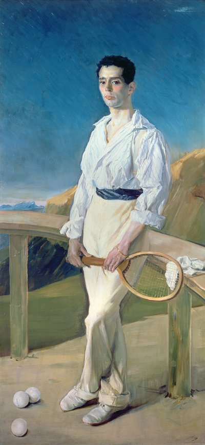 The Tennis Player by Jose Villegas Cordero