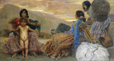 The Washing of Curriyo by Jose Villegas Cordero