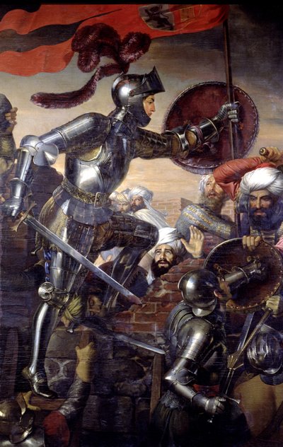 The capture of the fortress of Montefrio by Gonzalo Fernandez de Cordoba by José de Madrazo
