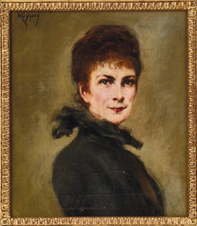 Portrait of Elisabeth of Bavaria by Josef Arpád von Koppay