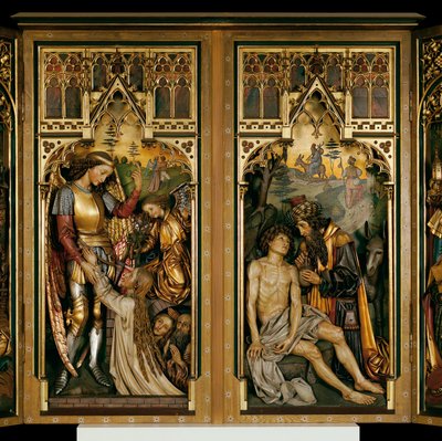 Altarpiece from the Former High Altar of the Convent Church of the Helpers in Vienna by Josef Bachlechner d. Ä.