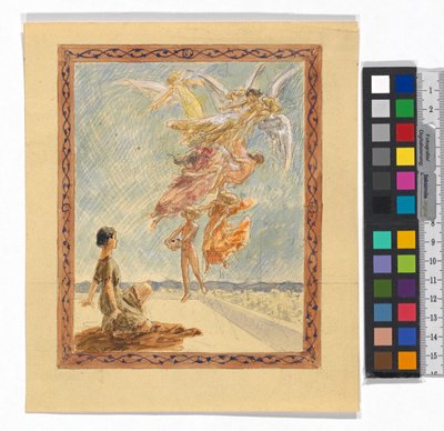 From the Cycle Oberon (Design) by Josef Engelhart