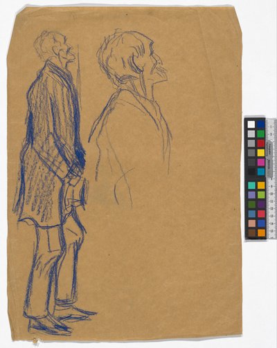 Flottwell (Study for the Ferdinand Raimund Cycle (The Spendthrift) in Schloss Kogl, Attergau) by Josef Engelhart
