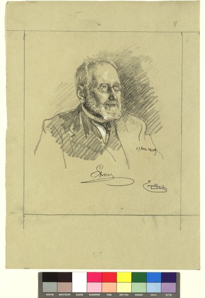 Wilhelm Exner, Founder of the Technical Museum of Industry by Josef Engelhart