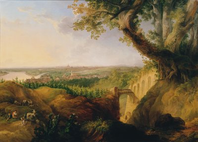 View of the Capital and Residence City of Vienna from the Standpoint near Nussdorf by Josef Fischer