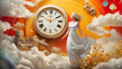 Dreamcore - Breathlessly Timeless White 03 by Josef Johann Michel