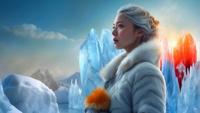 Dreamcore Ice World 05 by Josef Johann Michel