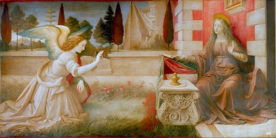 The Annunciation to Mary by an Angel 01 by Josef Johann Michel