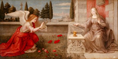 The Annunciation to Mary by an Angel 02 by Josef Johann Michel