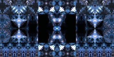Blue Central Energy by Josef Johann Michel
