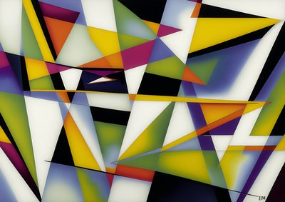 Abstract: On White-Triangles 1 by Josef Johann Michel
