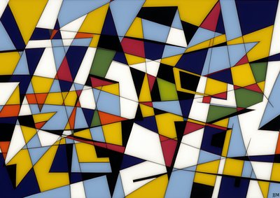 Abstract: On White-Triangles 2 by Josef Johann Michel