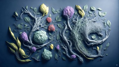 Feng Shui Representing 5 Elements by Josef Johann Michel
