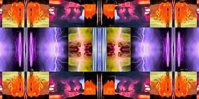 Forces of Nature: Lightning and Clouds 2 by Josef Johann Michel