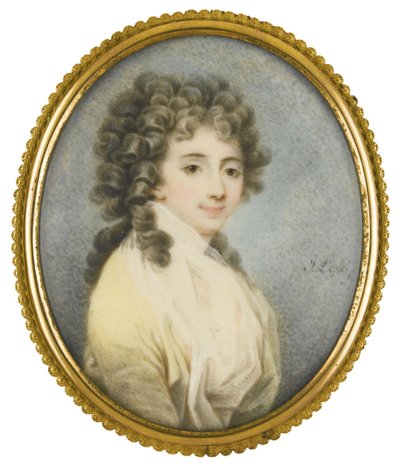 Portrait of Countess Zofia Potocka-Witt by Josef Leski