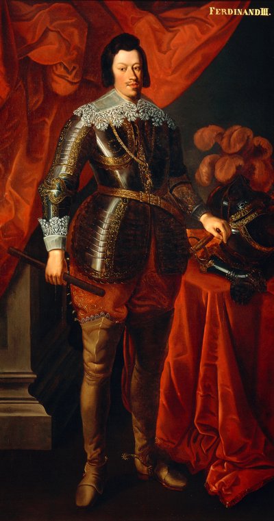 Portrait of Ferdinand III of Austria by Josef and Mayrhofer Friedrich Kiss