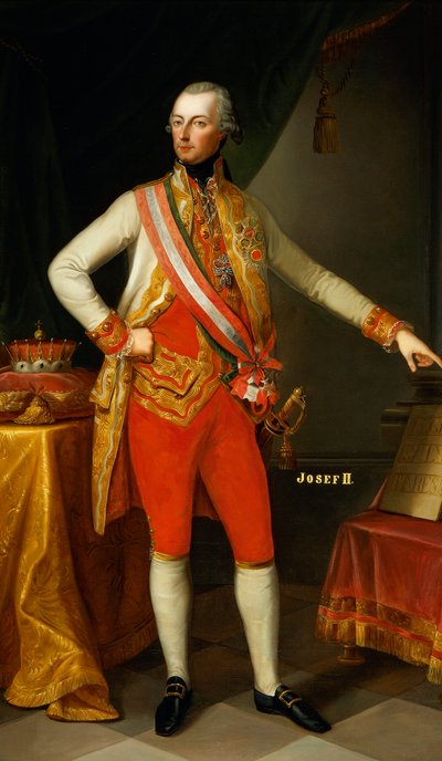 Portrait of Joseph II by Josef and Mayrhofer Friedrich Kiss