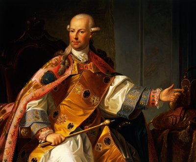 Portrait of Leopold II of Habsburg-Lorraine by Josef and Mayrhofer Friedrich Kiss
