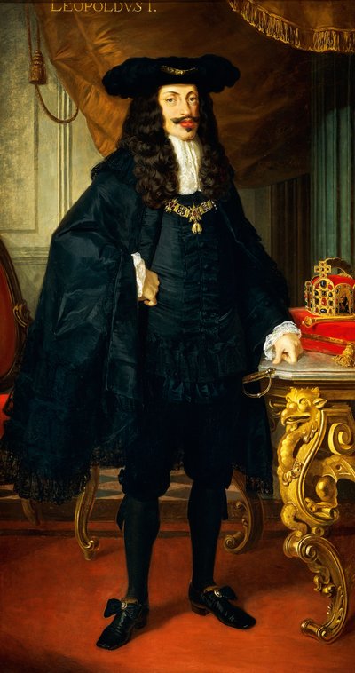 Portrait of Leopold I of Austria by Josef and Mayrhofer Friedrich Kiss