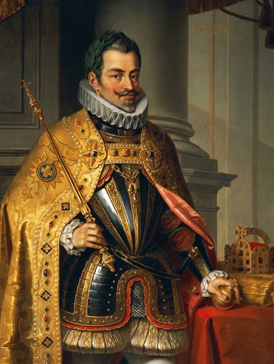 Portrait of Matthias of Austria by Josef and Mayrhofer Friedrich Kiss