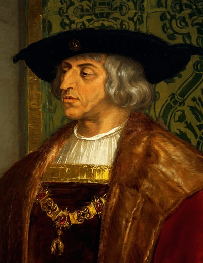 Portrait of Maximilian I of Austria by Josef and Mayrhofer Friedrich Kiss