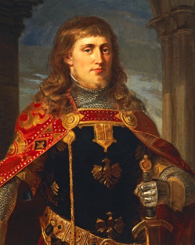 Portrait of Philip IV of France, known as Philip the Fair by Josef and Mayrhofer Friedrich Kiss