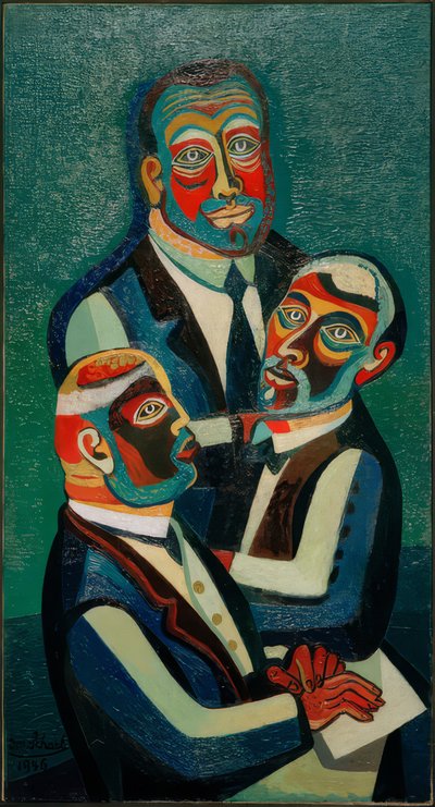 Businessmen by Josef Scharl