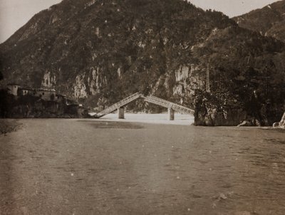 Bridge was mined in Moggio by Josef Zohles