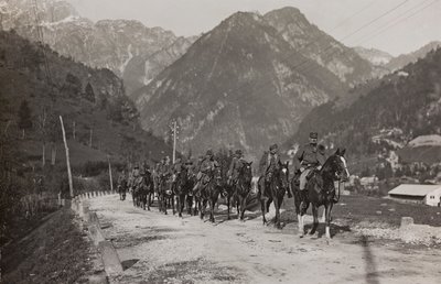Soldiers of the cavalry (b/w photo) by Josef Zohles