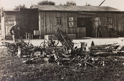 Remains of an Italian Plane by Josef Zohles