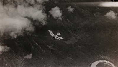 An Austrian Plane Flies Over by Josef Zohles