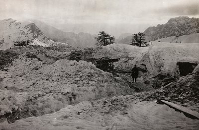 My World War - Memories of the South-Western Front in Carinthia, Italy, Trentino-Alto Adige: Trenches in the Snow by Josef Zohles