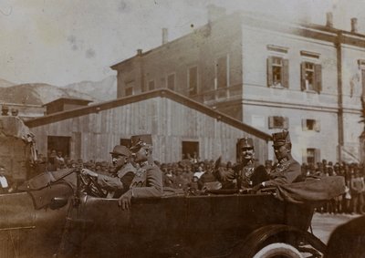 My World War - Memories of the South-Western Front in Carinthia, Italy, Trentino-Alto Adige: Kaiser Karl in Trento by Josef Zohles